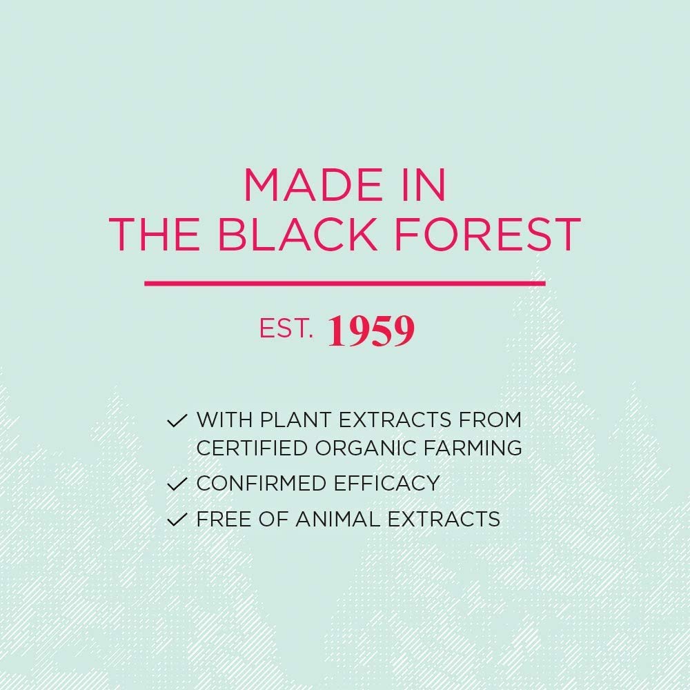 ANNEMARIE BÖRLIND Black Forest heritage branding signals sustainable skincare longevity.