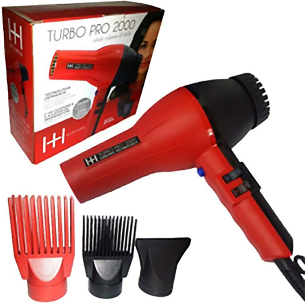 Annie Ceramic Turbo Pro-2000 nozzle attachment enables precise styling.