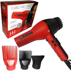 Annie Ceramic Turbo Pro-2000 nozzle attachment enables precise styling.