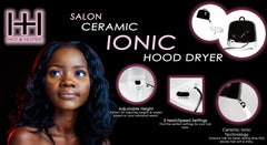 Annie Hot & Hotter adjustable column provides full-coverage airflow for even styling.
