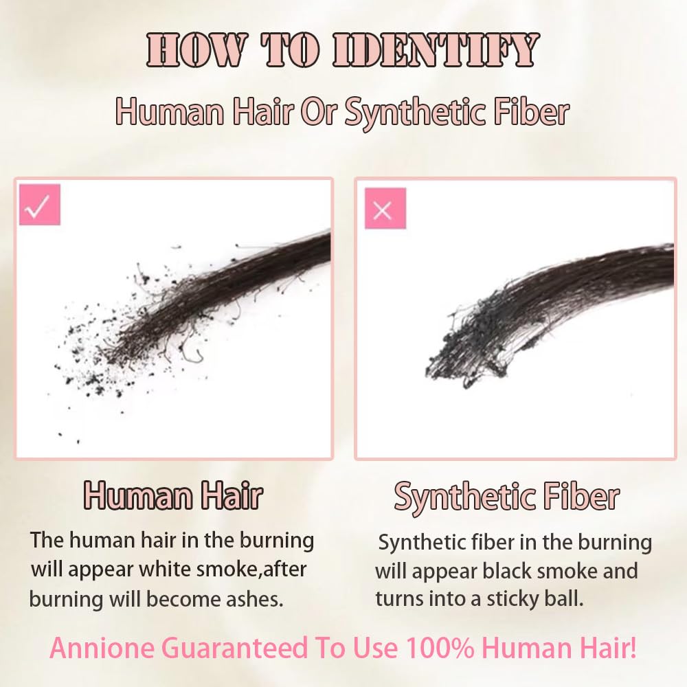 annione heat-friendly hair can be dyed or bleached to match shade