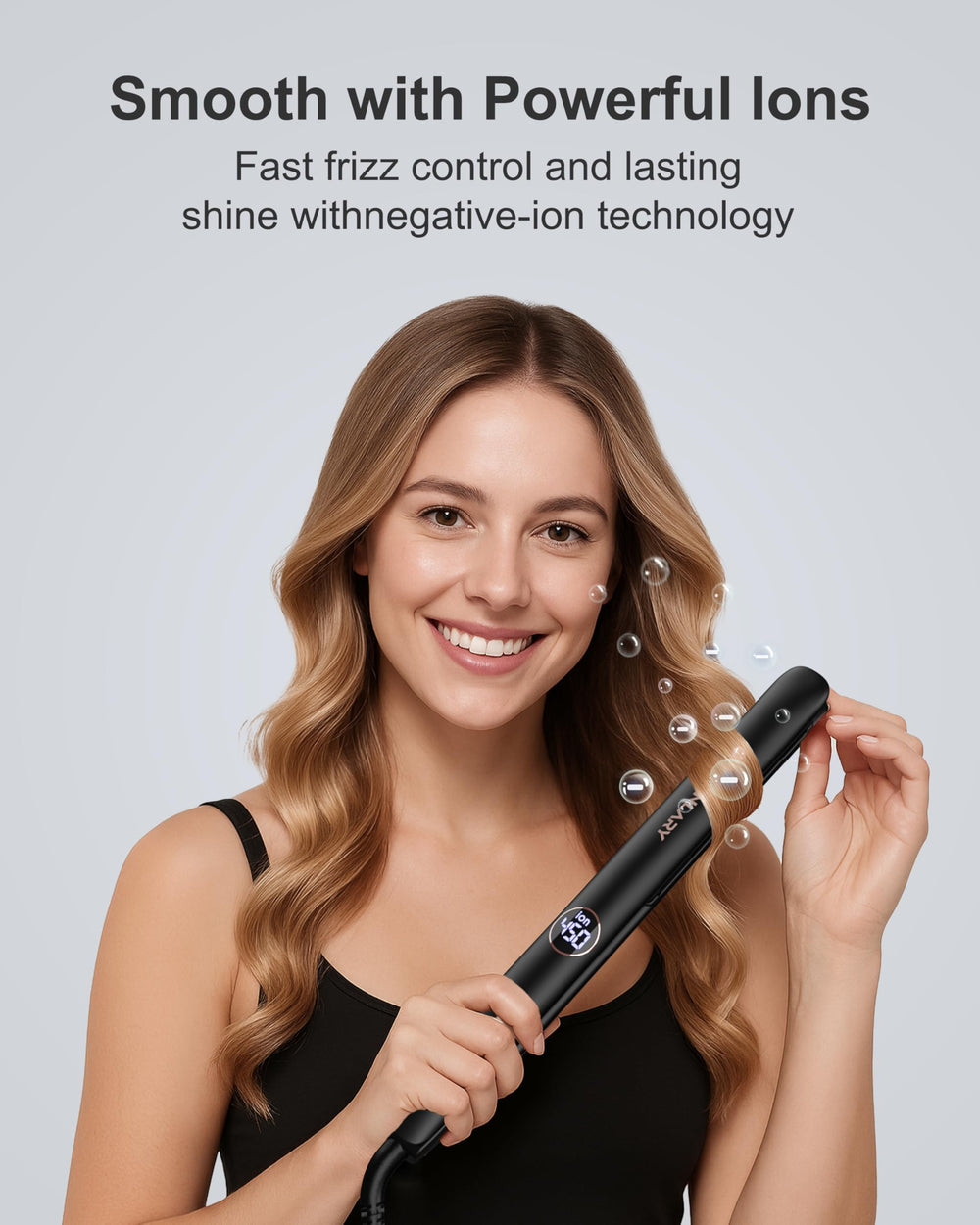 ANNLARY dual-ptc heater image highlights fast heat and quicker recovery