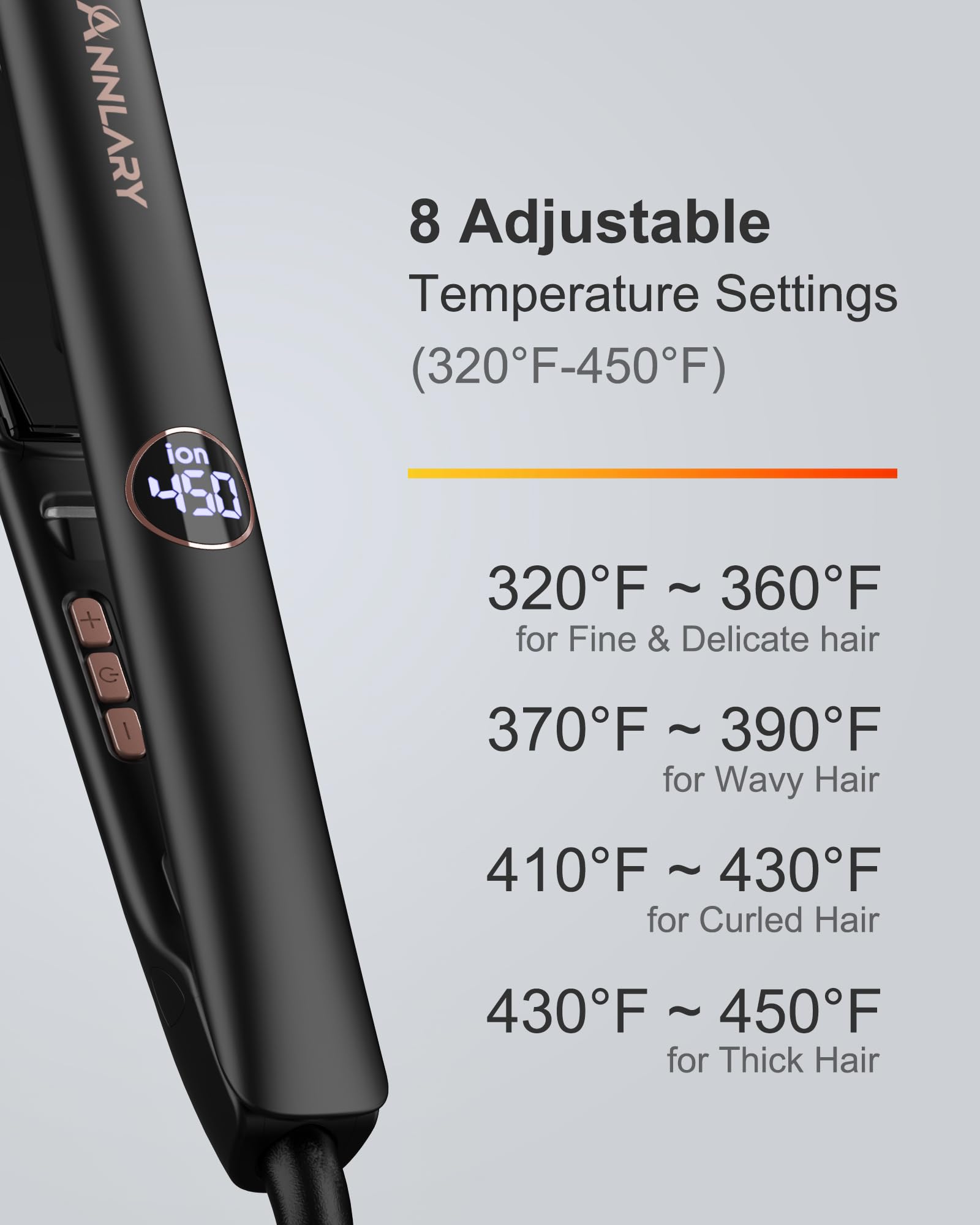 ANNLARY dual-voltage-travel-lock illustrates travel-friendly design for international use