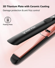 ANNLARY hair-straightener-dual-voltage: travel-ready styling anywhere with dual voltage.