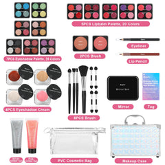Anpro teens eyeshadow palette with 28 colors for versatile looks