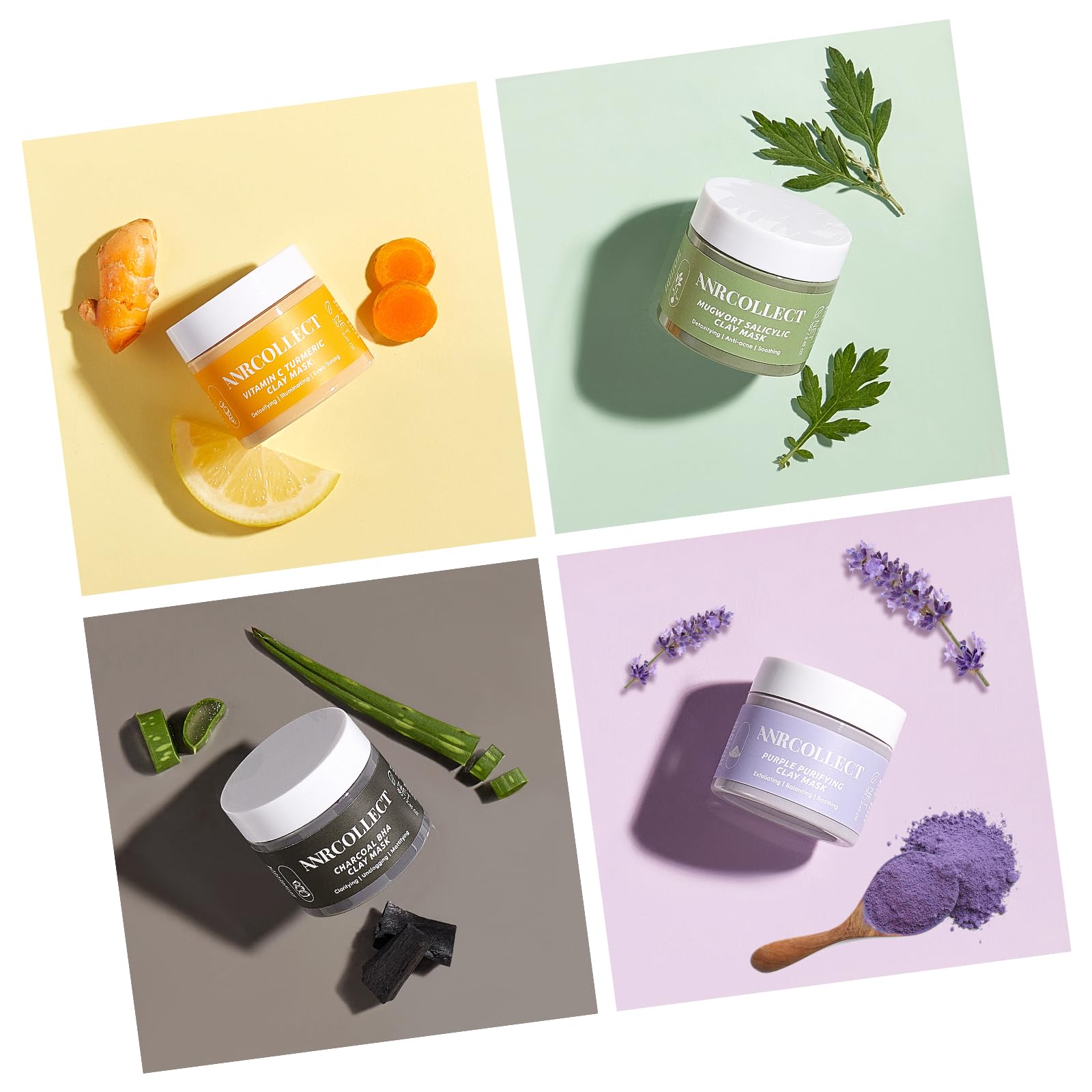ANRCOLLECT all-skin-types-safe highlights broad compatibility for sensitive skin.