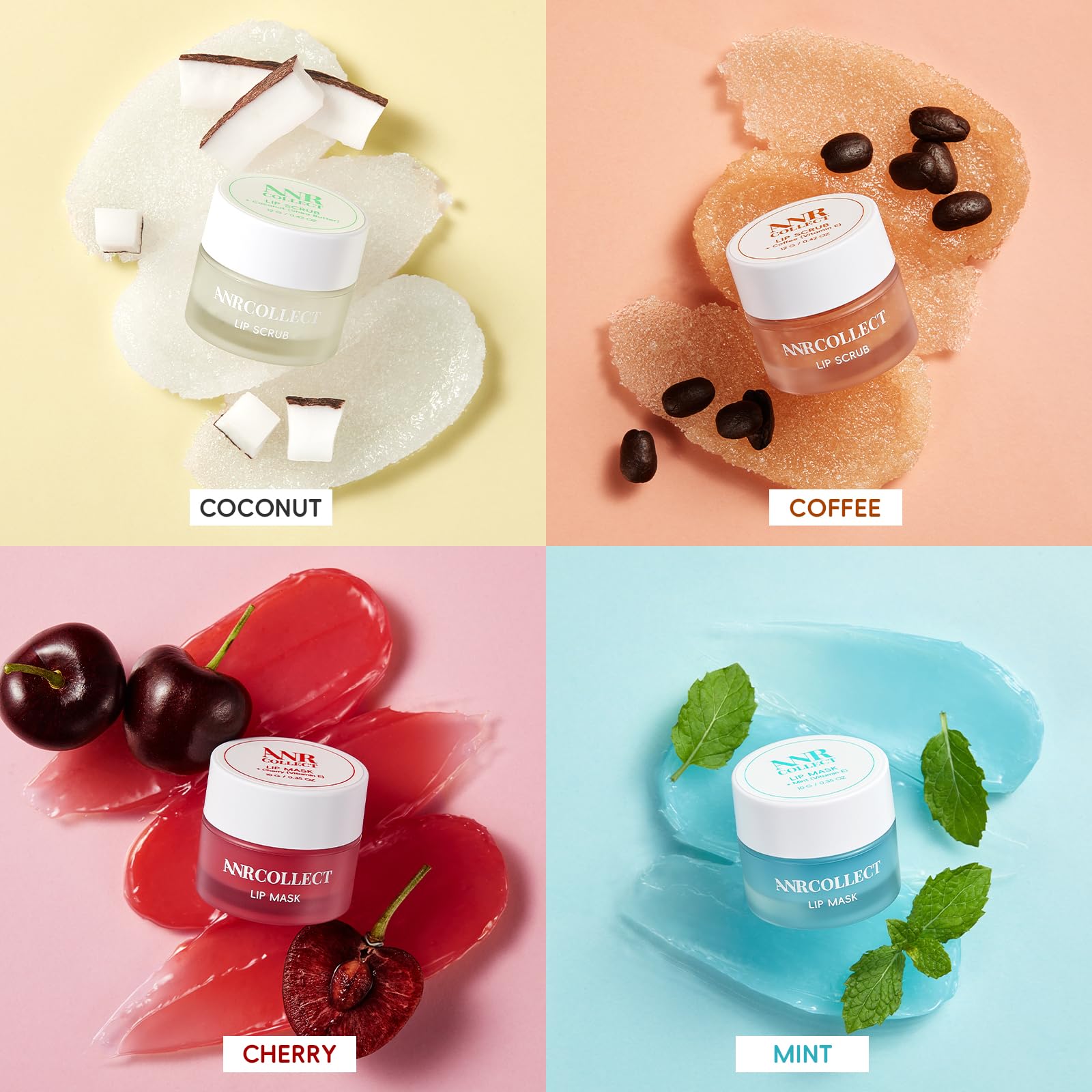 ANRCOLLECT lip care set gift box ideal for treating lips.