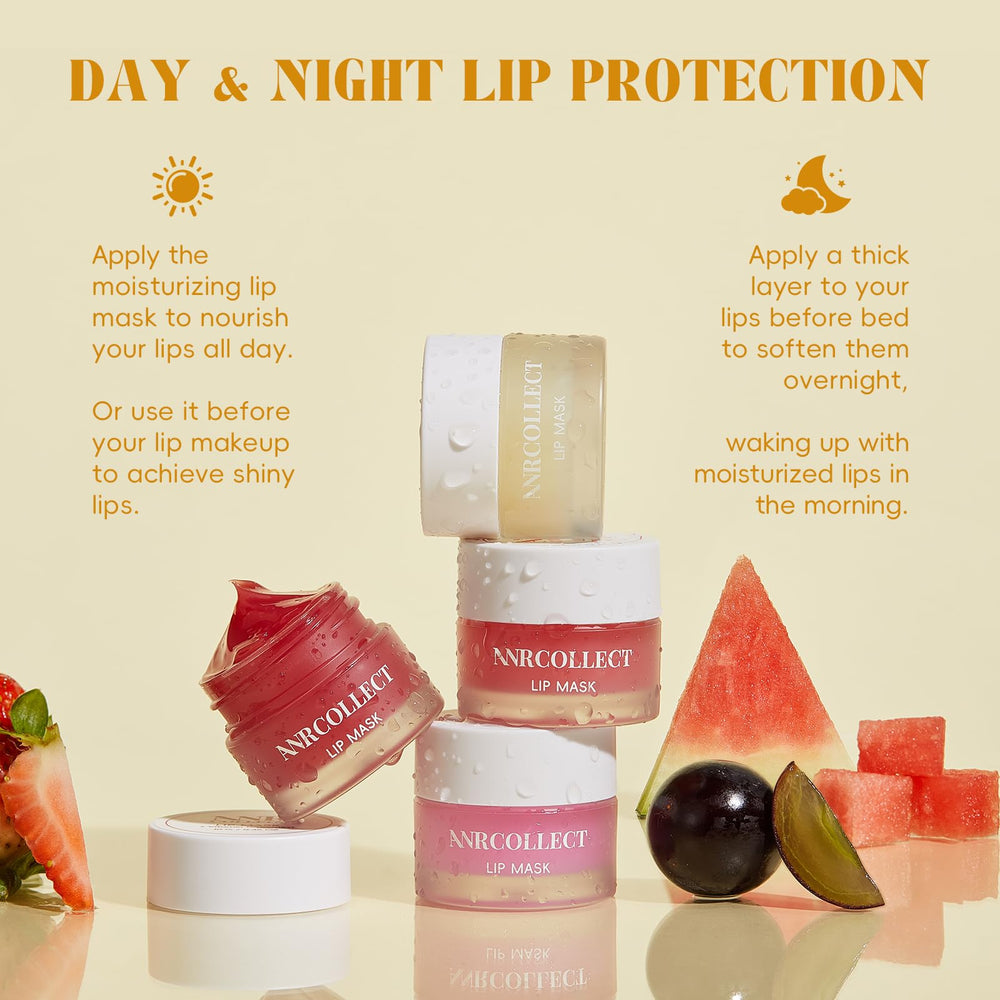 ANRCOLLECT lip mask-vanilla-swatch shows creamy texture and vanilla aroma.