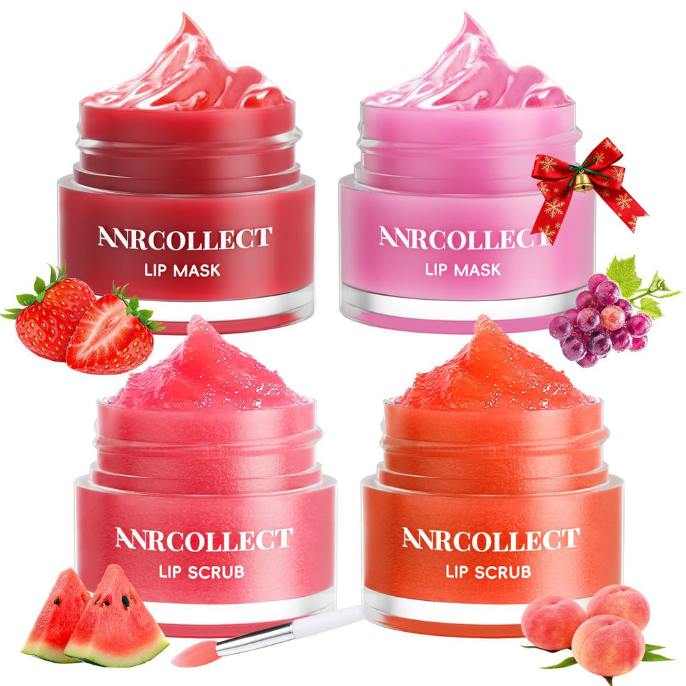 ANRCOLLECT lip scrub Watermelon texture for smoother lips and hydration