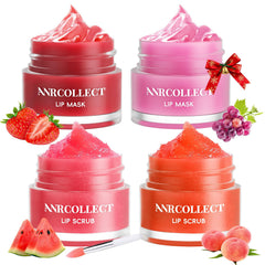 ANRCOLLECT lip scrub Watermelon texture for smoother lips and hydration
