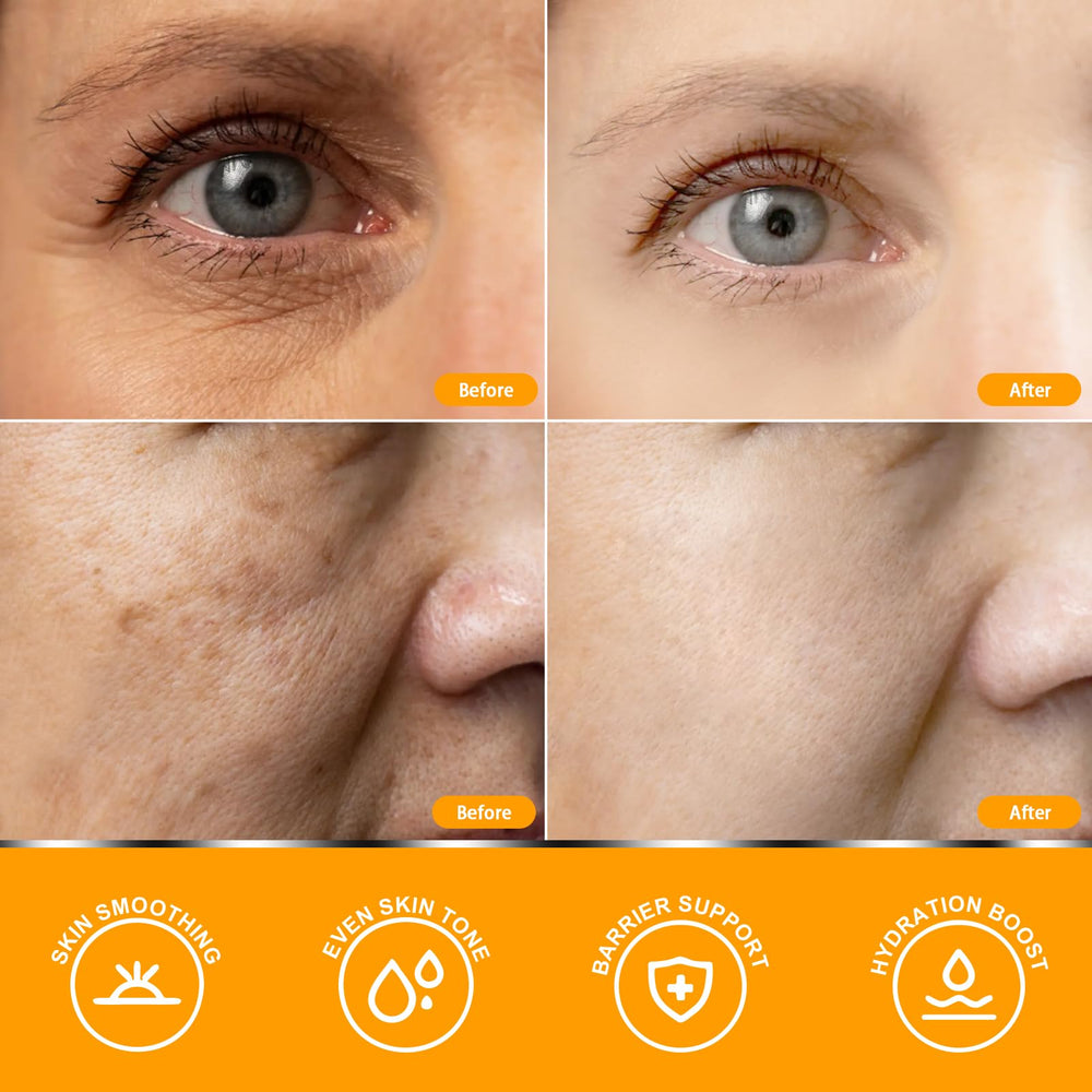 Anroha Vitamin C Serum packaging highlighting quality ingredients and care.