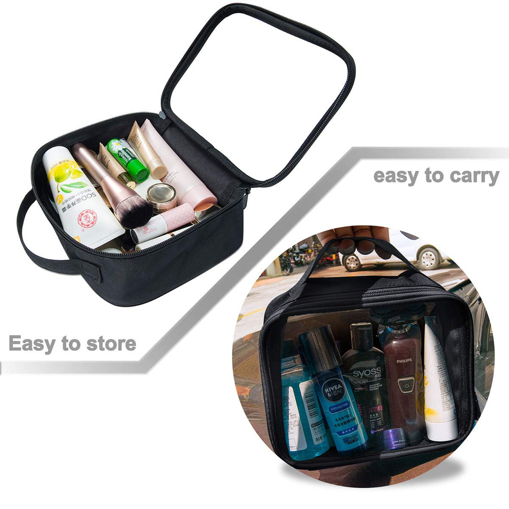 ANRUI durable zipper closure keeps items secure during travel.