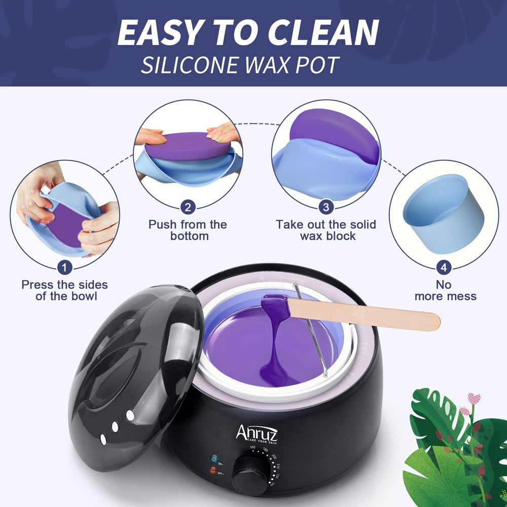 ANRUZ large sticks for efficient full-body waxing applications.