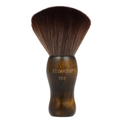 Anself large neck duster brush top view shows quick hairline dusting capability.
