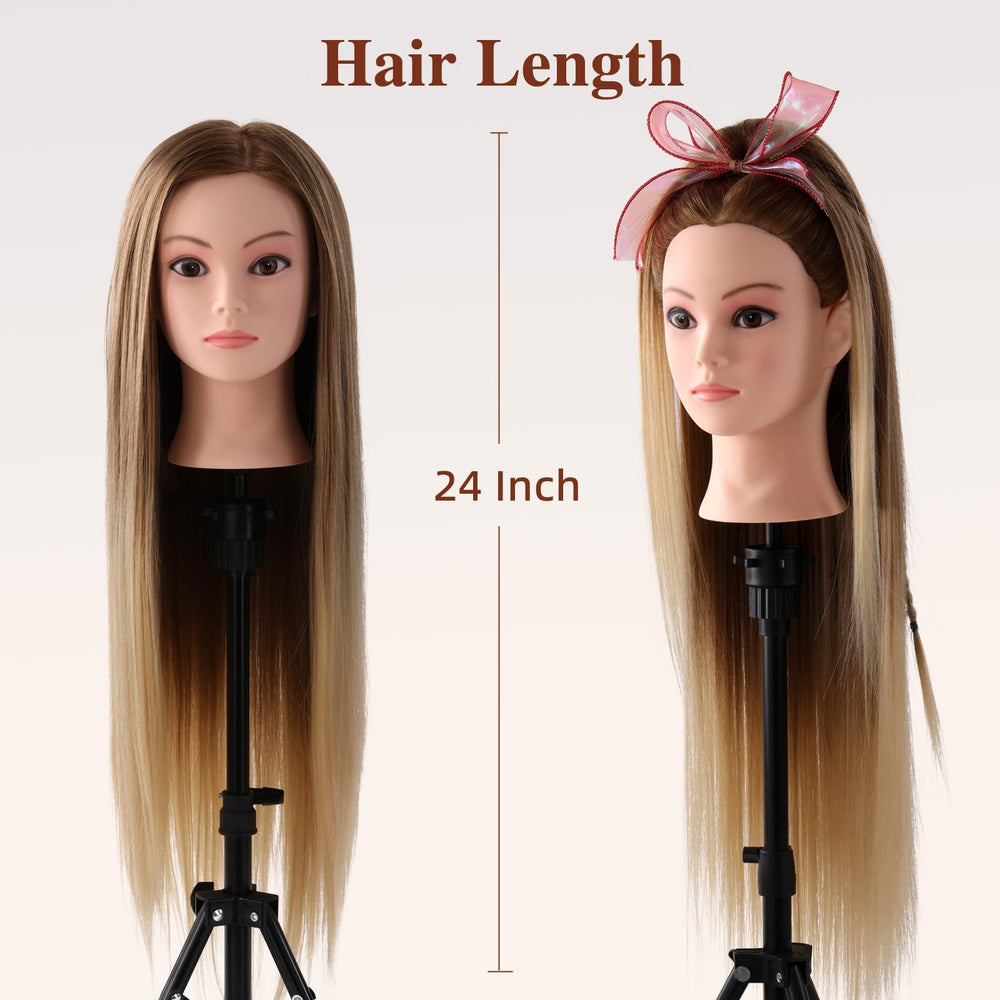 Anstar mannequin head for styling practice and jewelry display ideas