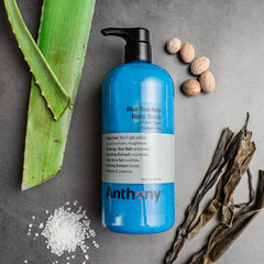 Anthony Exfoliating Body Scrub nutmeg tones skin for improved texture