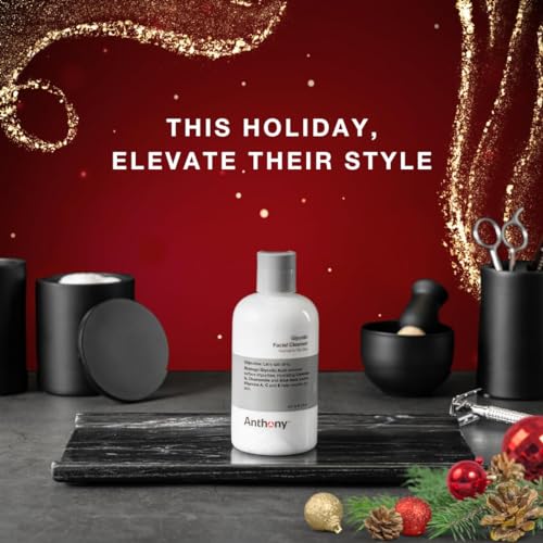 Anthony Glycolic Facial Cleanser lifts beard hairs for a closer shave.