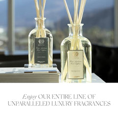 Antica Farmacista hand wash bottle showing luxurious lather for moisturized cleansing