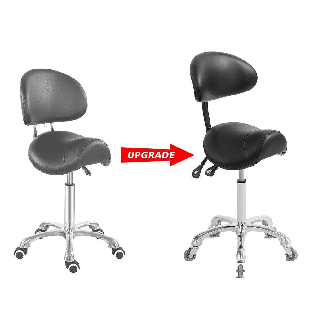 Antlu saddle stool height adjust range 21.5–28.5 in for versatile setups