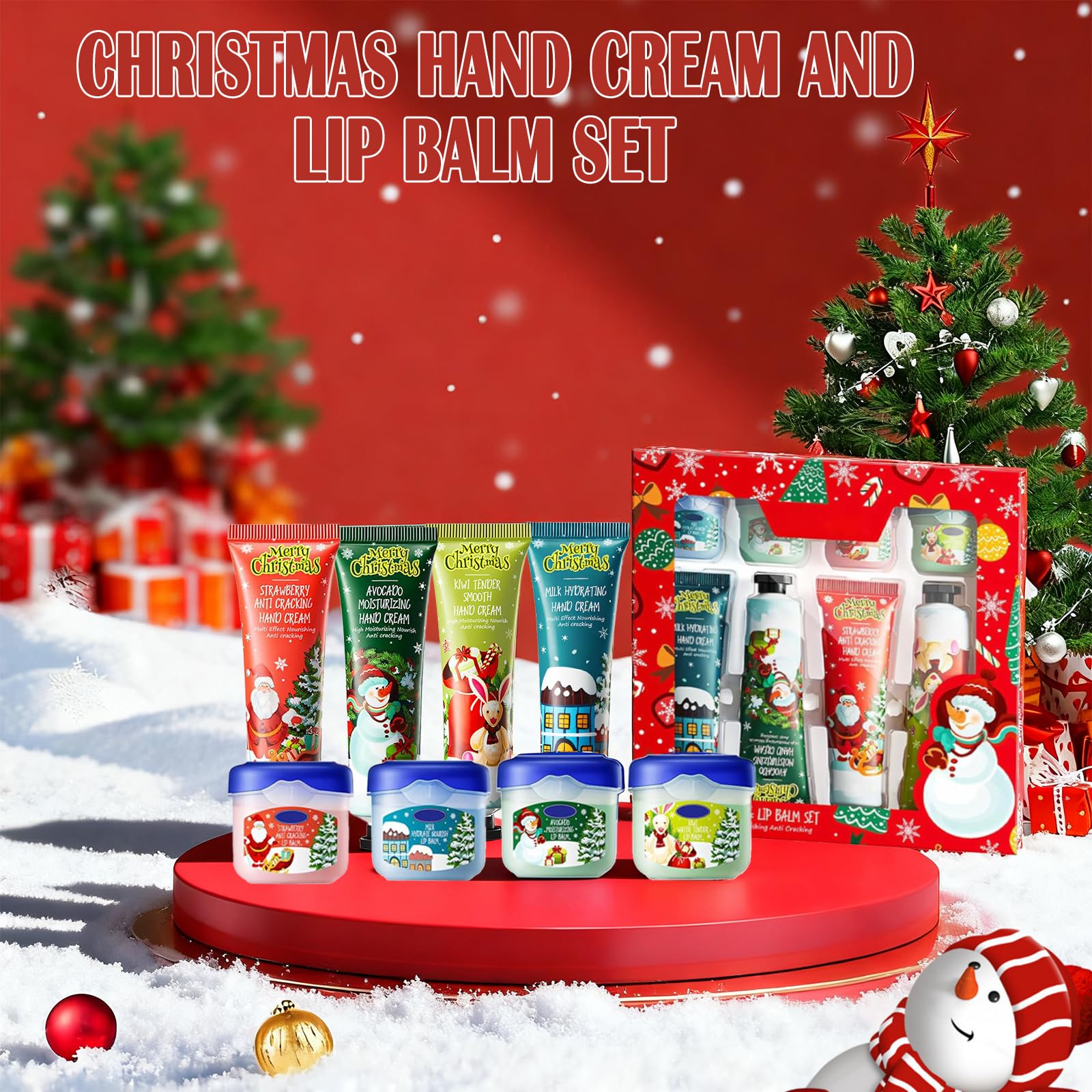 Anweina milk lip balm nourishes lips with lasting moisture