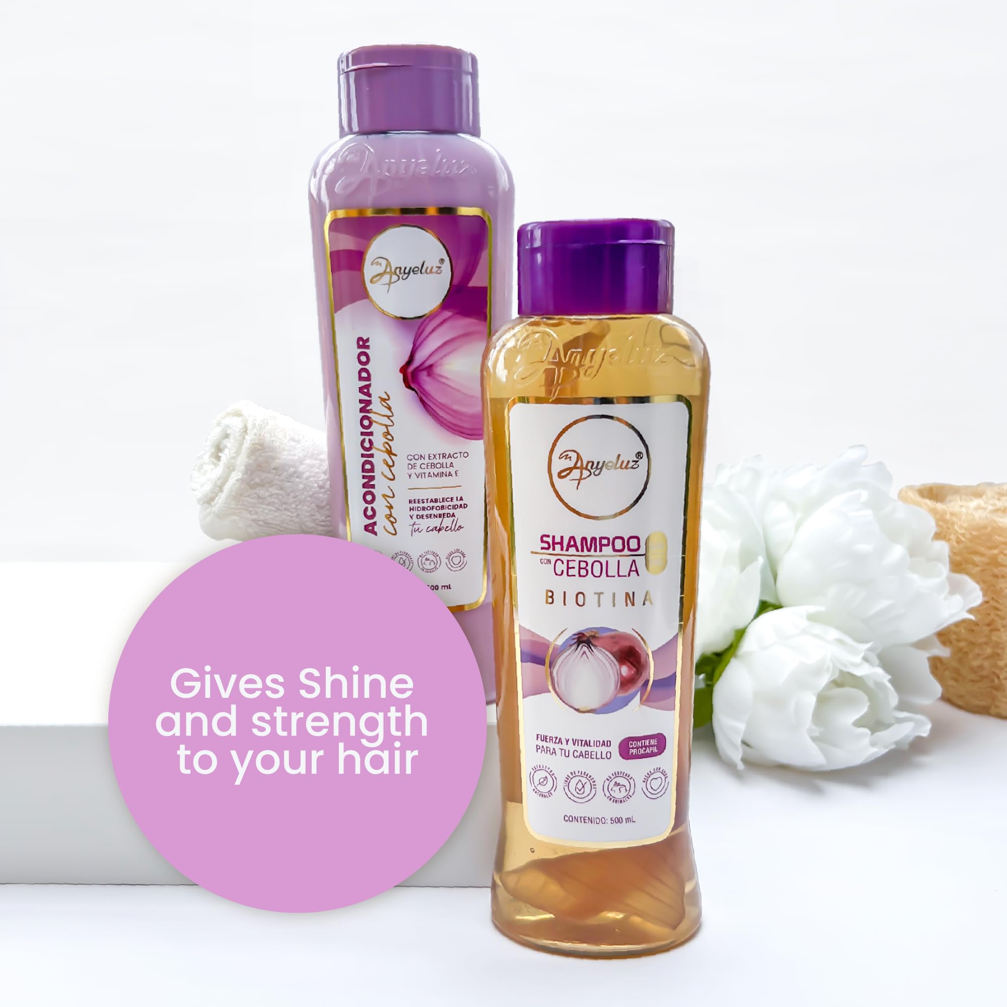 Anyeluz All hair types use scene versatile care