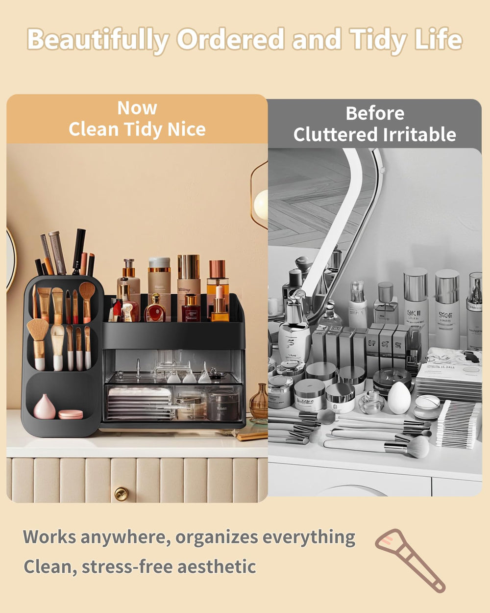 Anylady easy-clean detachable design simplifies cleaning after busy days or spills.