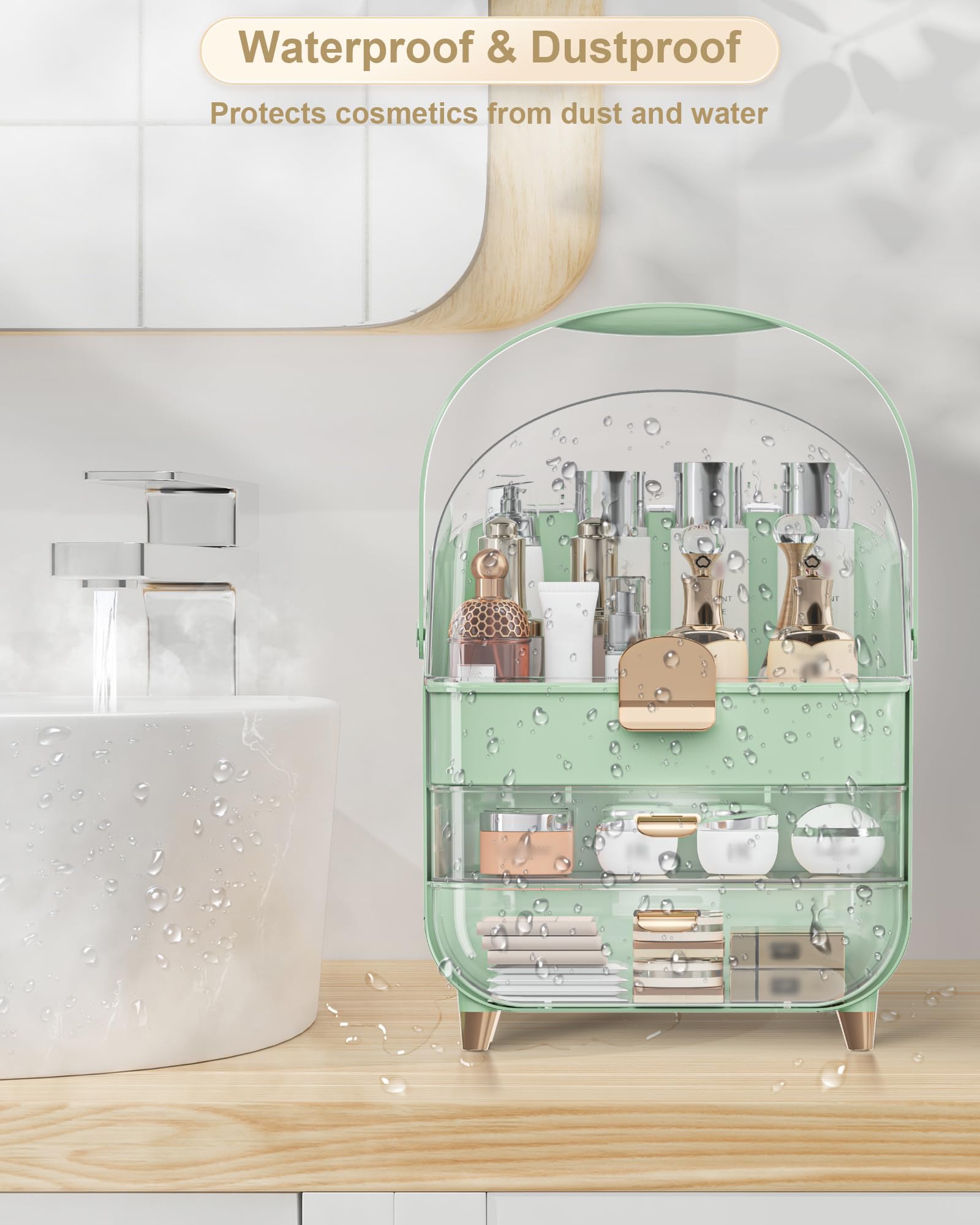 Anylady makeup storage gift-ready for teens or friends