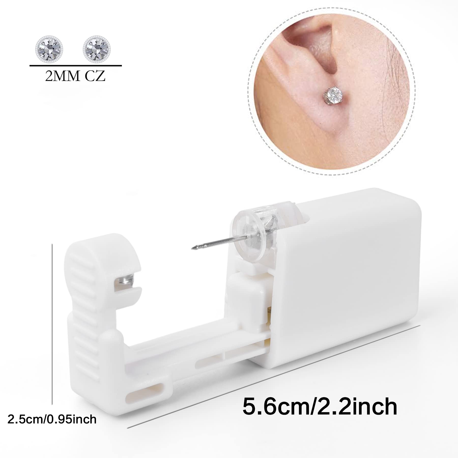 Anzero alcohol-pads-pack prepared for quick surface sanitizing before piercing.