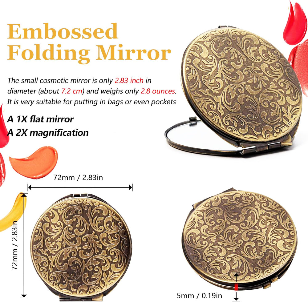 ANZHUO distortion-free imaging surface provides clear makeup viewing