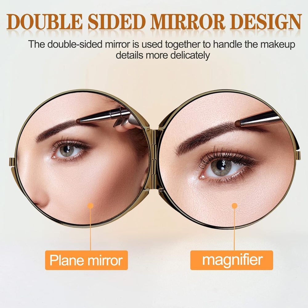 ANZHUO gift-ready compact mirror adds timeless style to any bag