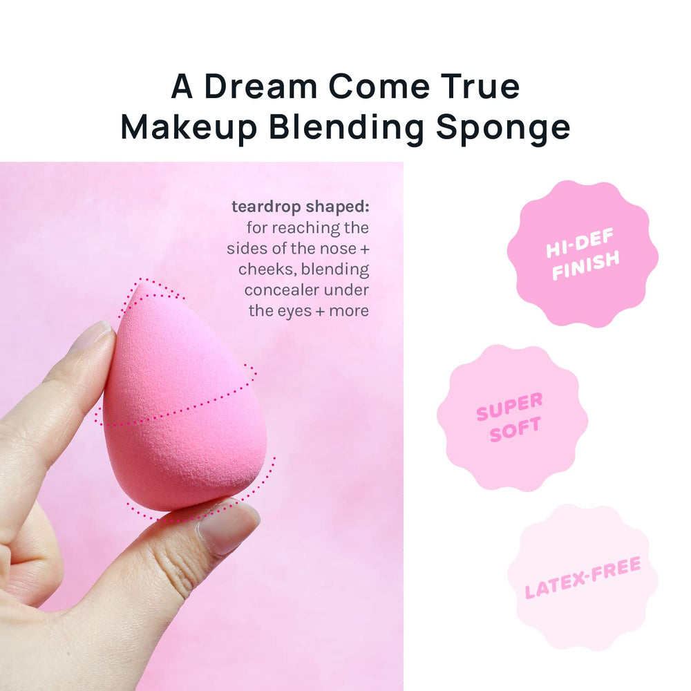 AOA Studio Wonder Blender used with foundation for even coverage and smooth finish