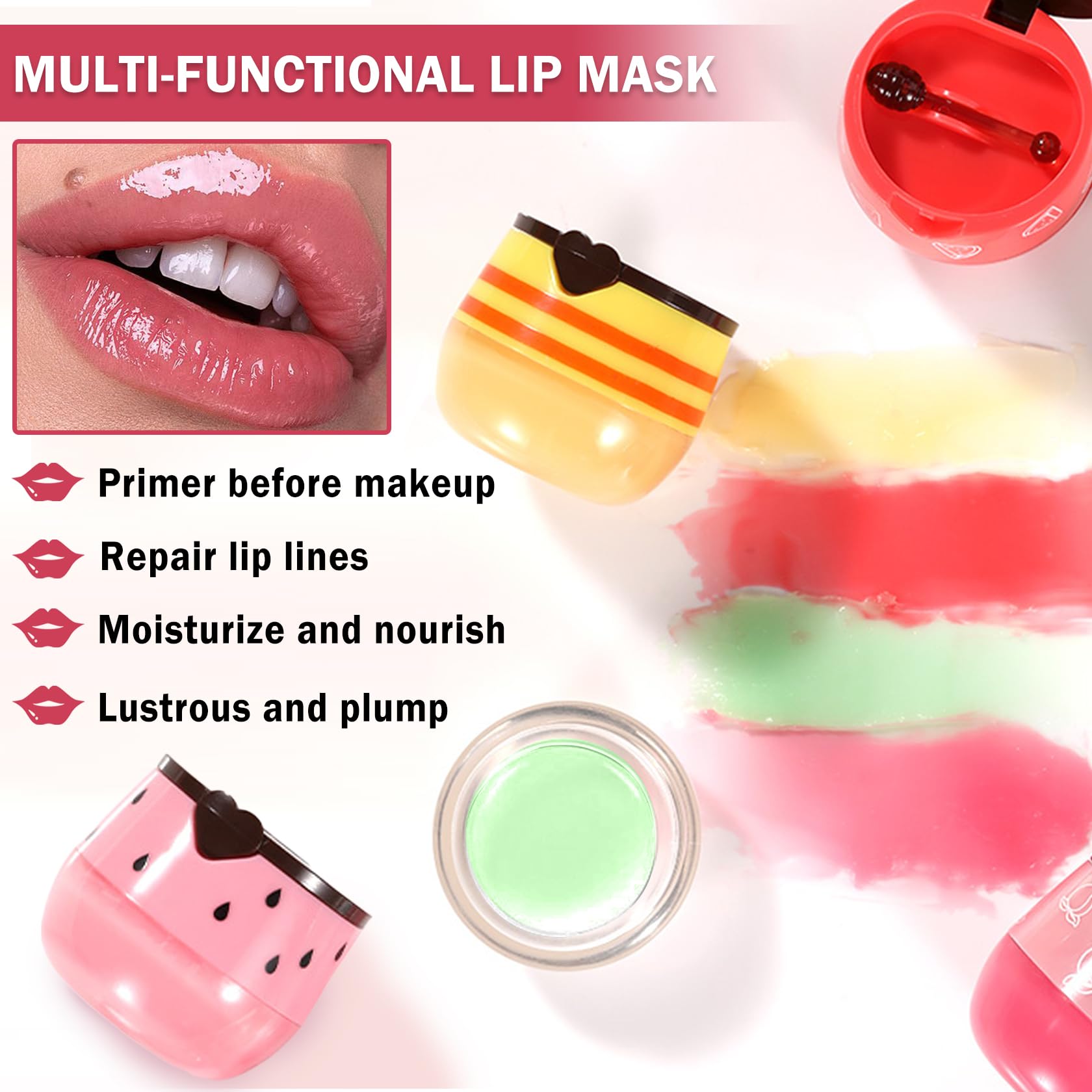 AOAZXBB natural ingredients like propolis and fruit extracts nourish lips.