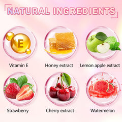 AOAZXBB strawberry lip balm jar delivers nourishing moisture for kissable lips