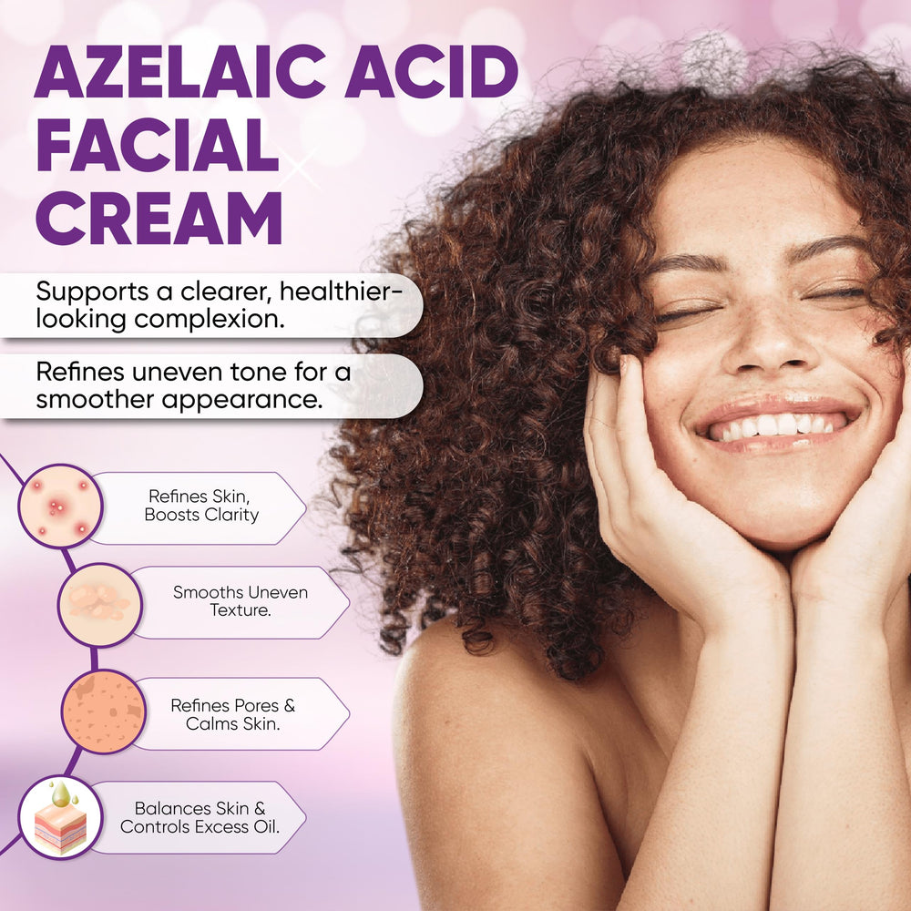 AOBBIY Azelaic Cream tube application demonstrates easy morning routine.