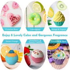 Aofmee bath bombs closeup showing bubbles and cream texture for skin hydration.