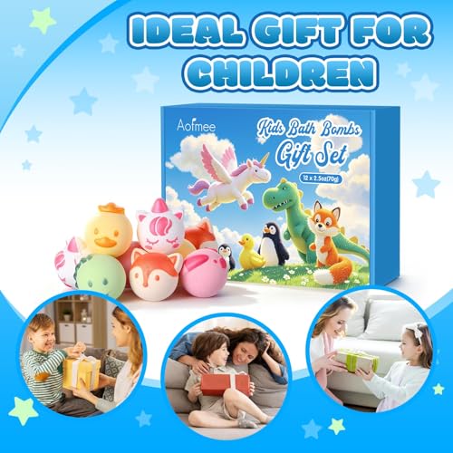 Aofmee bath bombs ultra foamy magic creating rich bubbles