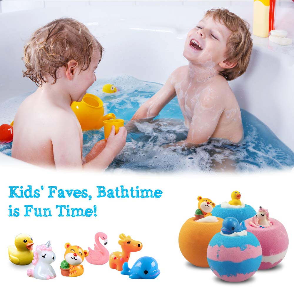 Aofmee bath bombs make a thoughtful gift for kids on birthdays or holidays.