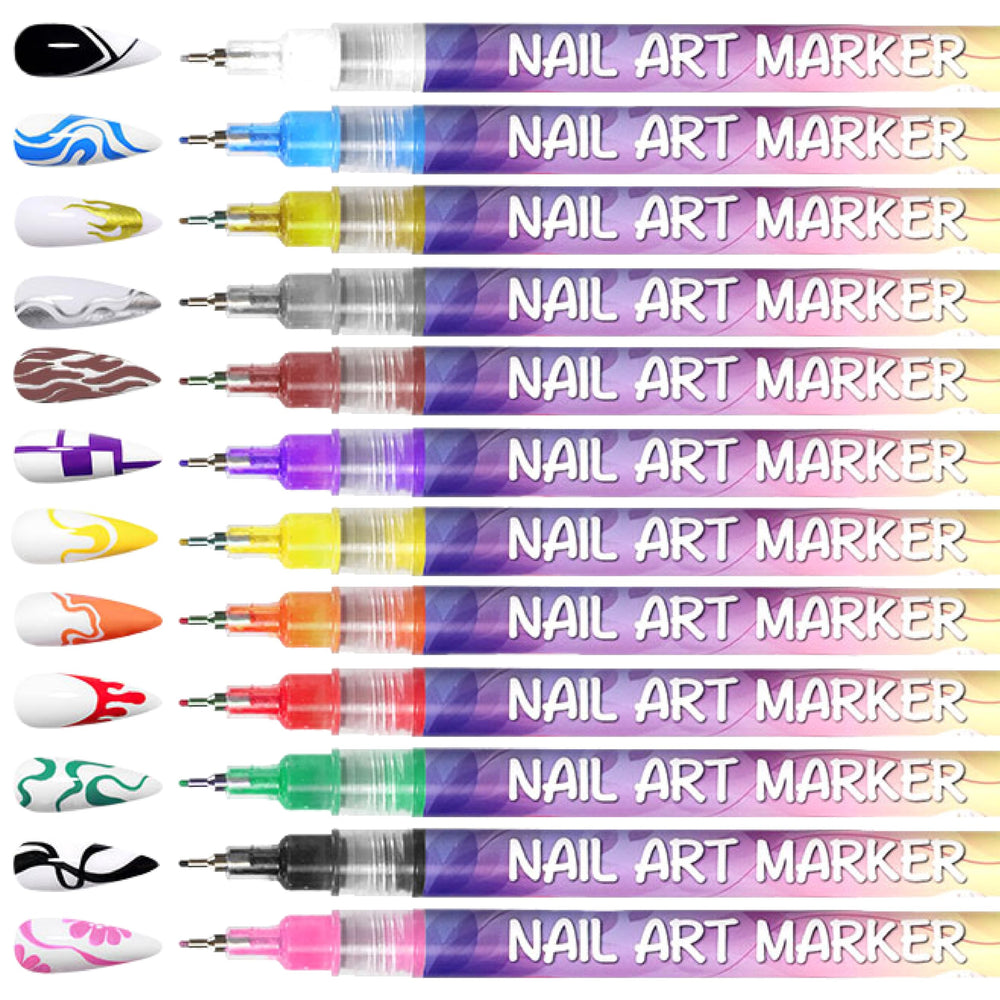 AOKELEON nail art pens deliver salon-quality results at home with a durable finish