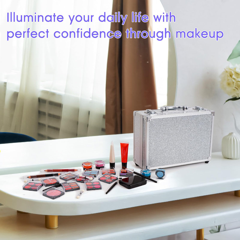 AOLIKOKO lip gloss provides shine and dimension.