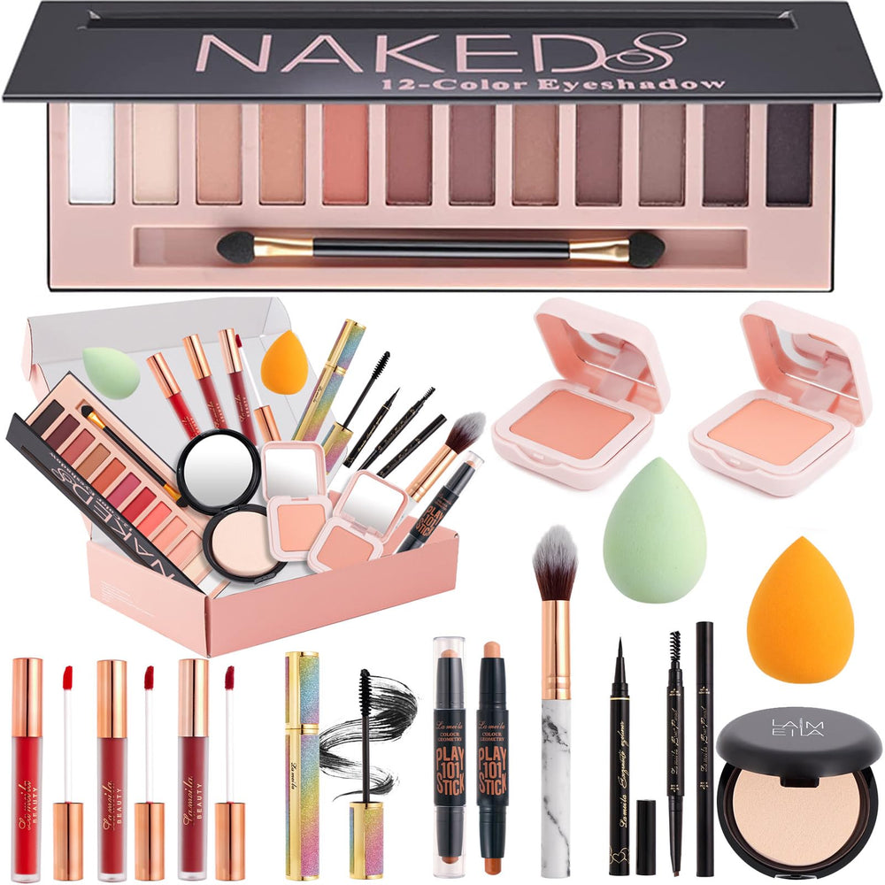 AOLIKOKO 12-color eyeshadow palette with rich pigments for versatile daily looks.