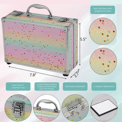 AOLIKOKO makeup kit set B shadow palette offers diverse colors for versatile day-to-night looks