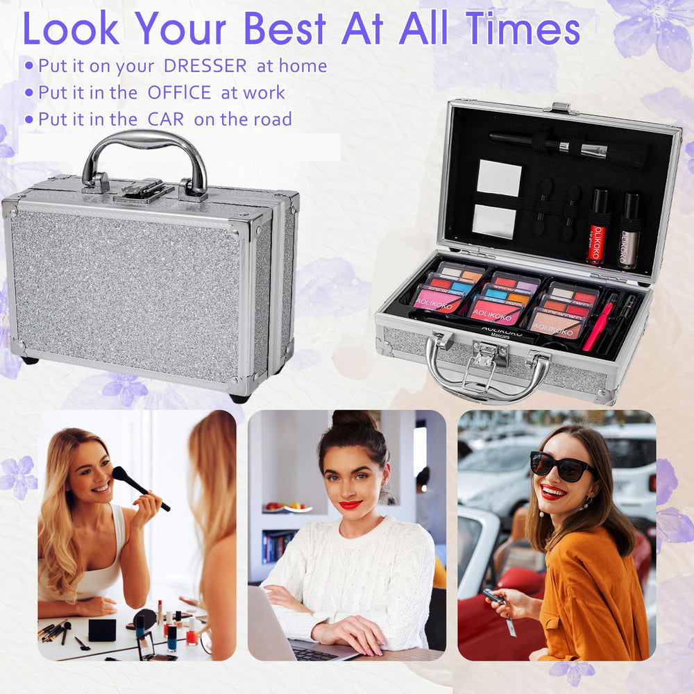AOLIKOKO mascara and contour kit enhances lashes and facial sculpting