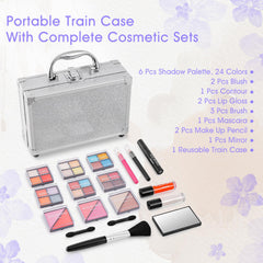 AOLIKOKO shadow palette with 24 colors enables versatile day-to-night looks