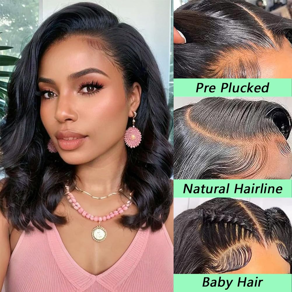 Aolisox 13x6 lace frontal wig shows seamless parting for versatile hairstyles.