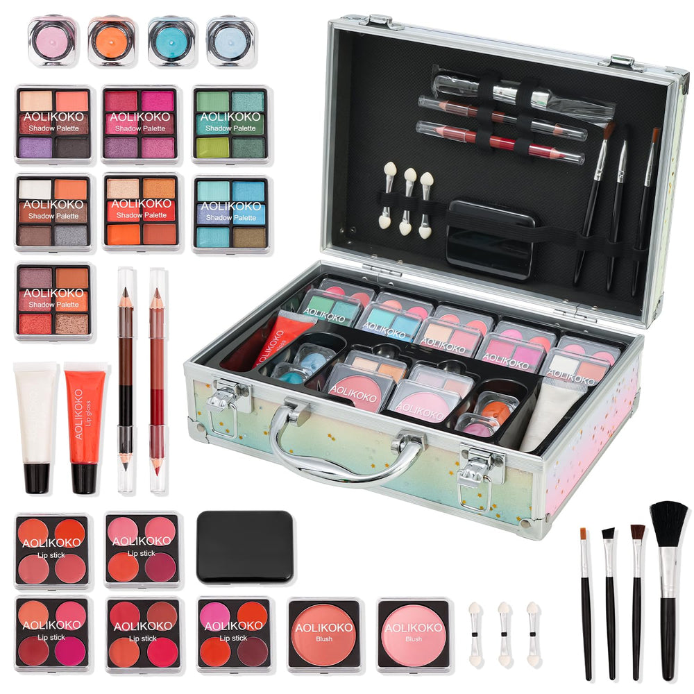 AOLIKOKO makeup kit eyeshadow cream 4 pcs for smooth, blendable textures.