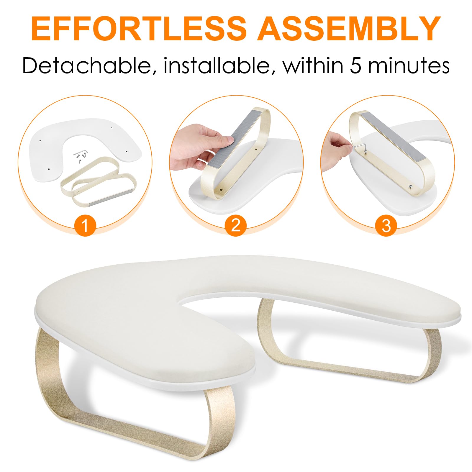 AONOLOVO compact design helps maximize nail table space.