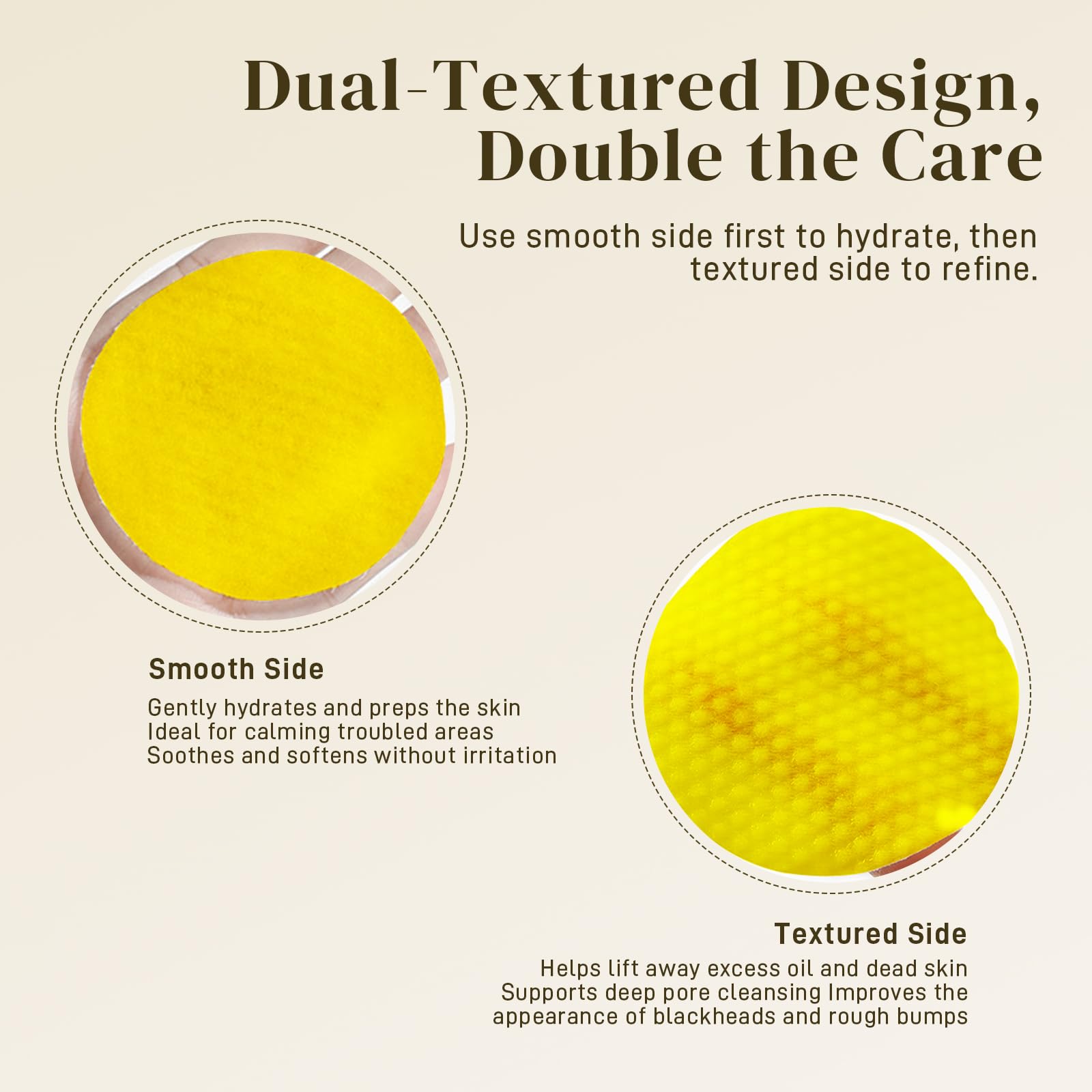 AOPO Aloe-infused Turmeric Pad offers gentle hydration and soothing feel.