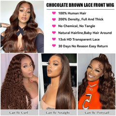 Aoque lace front wig shown for dyeing, bleaching, and restyling options.