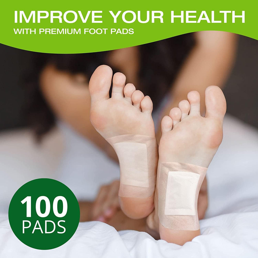 AOSORW night-time application of foot pads on the foot