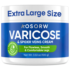 AOSORW varicose-veins-cream-tube for leg comfort and smoother skin